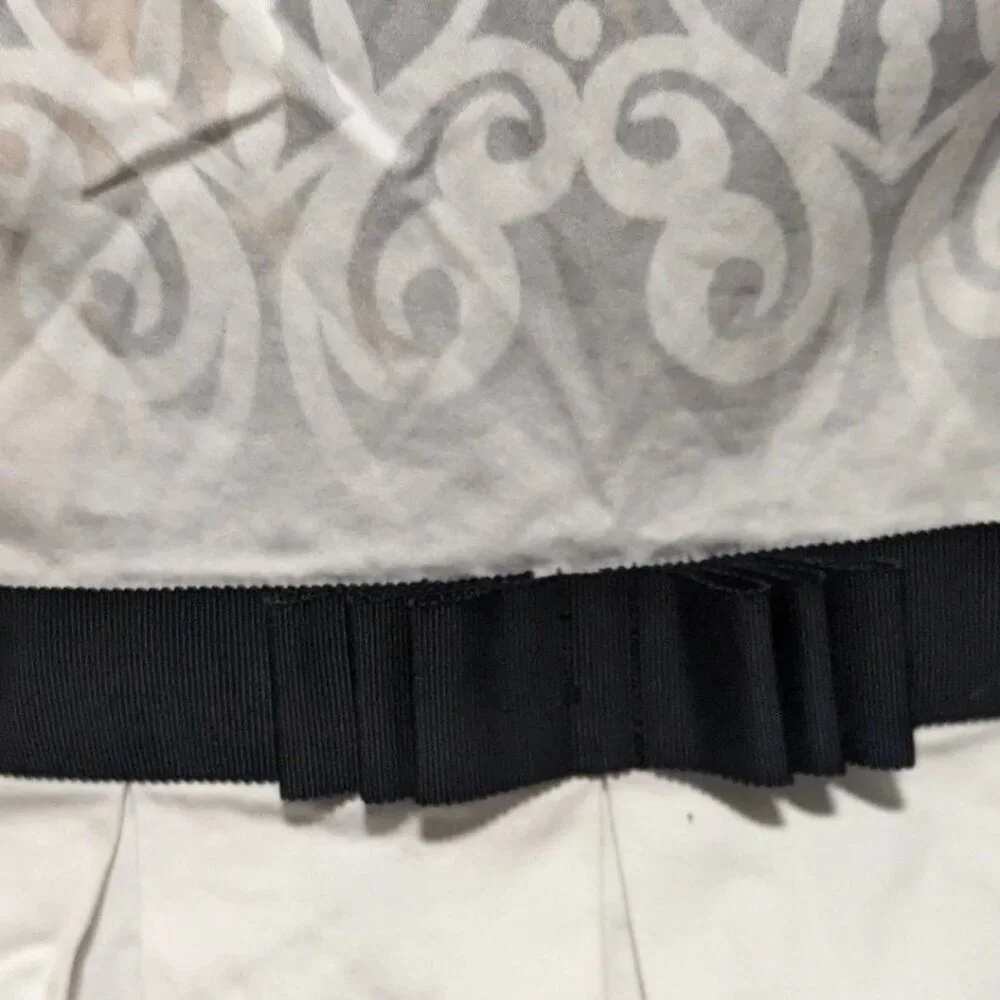 Stunning White House Black Market Strap;less Day Dress sz 14 - Picture 5 of 9